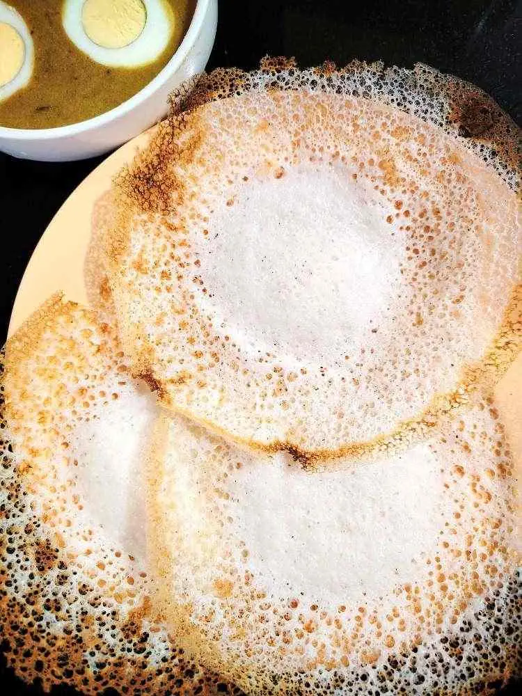 Appam Appam for breakfast