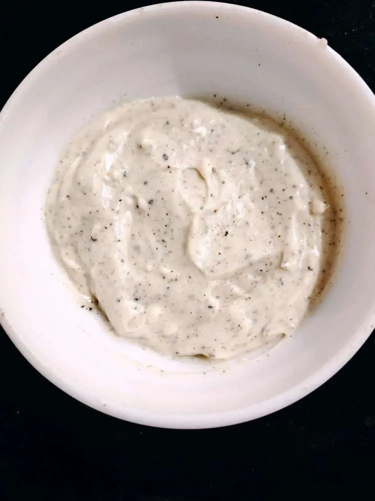 Creamy dressing 2 Creamy Mixed Salad