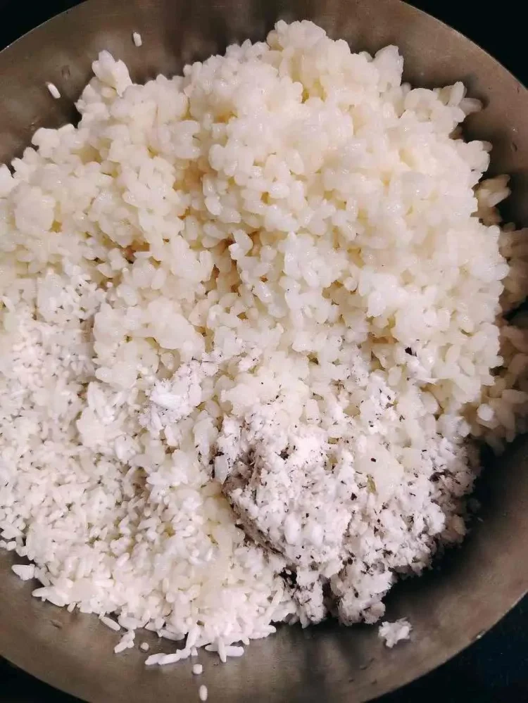 appam prep 2 Appam for breakfast