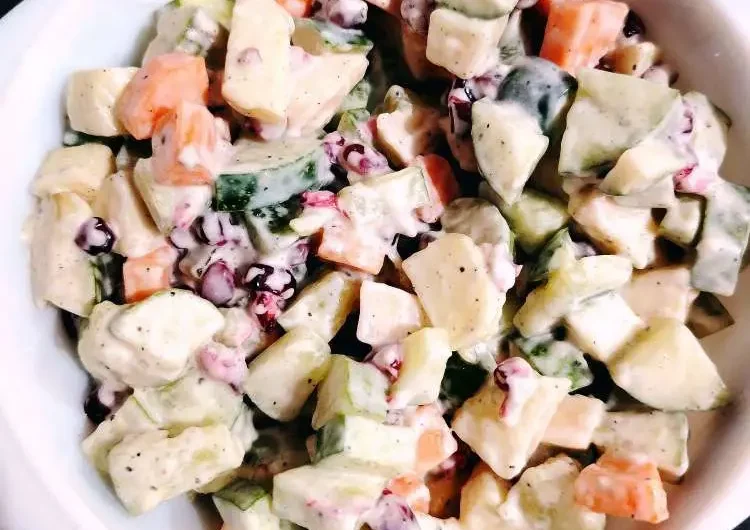 Creamy Mixed Salad Recipe