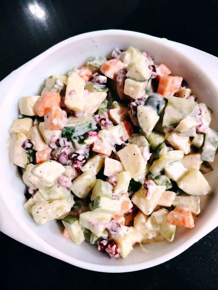 creamy mixed salad Creamy Mixed Salad